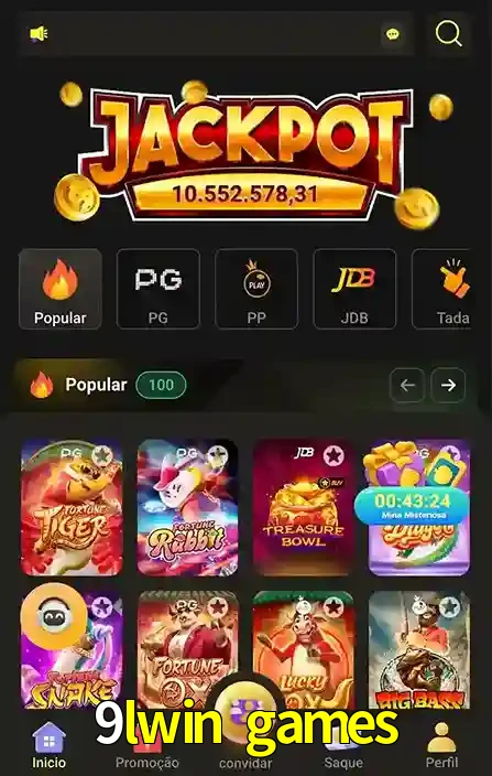 Promoções Especiais no 9lwin games App